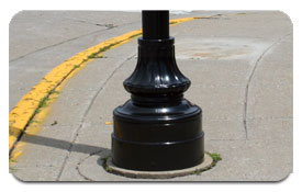 Light Pole Base
